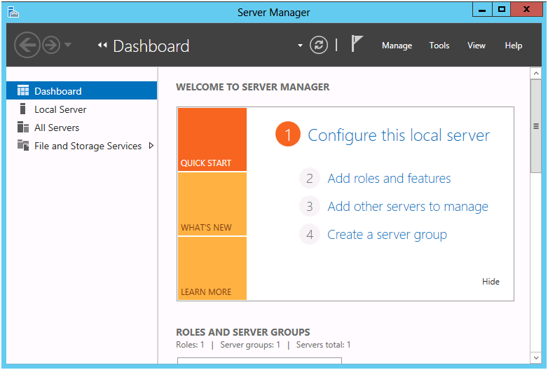 Server Manager
