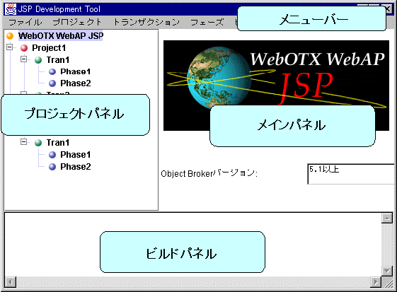 メインウィンドウ